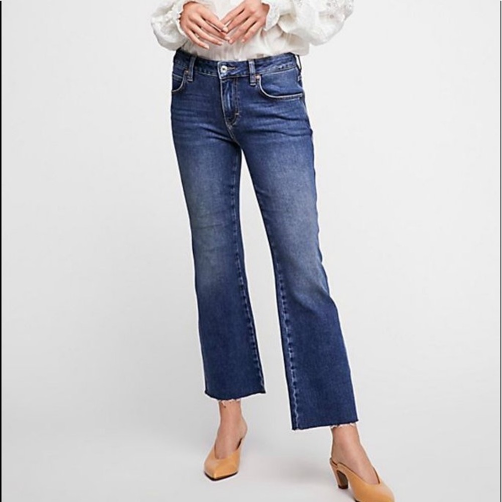 NWT We the Free by Free People Rita Crop Flare…